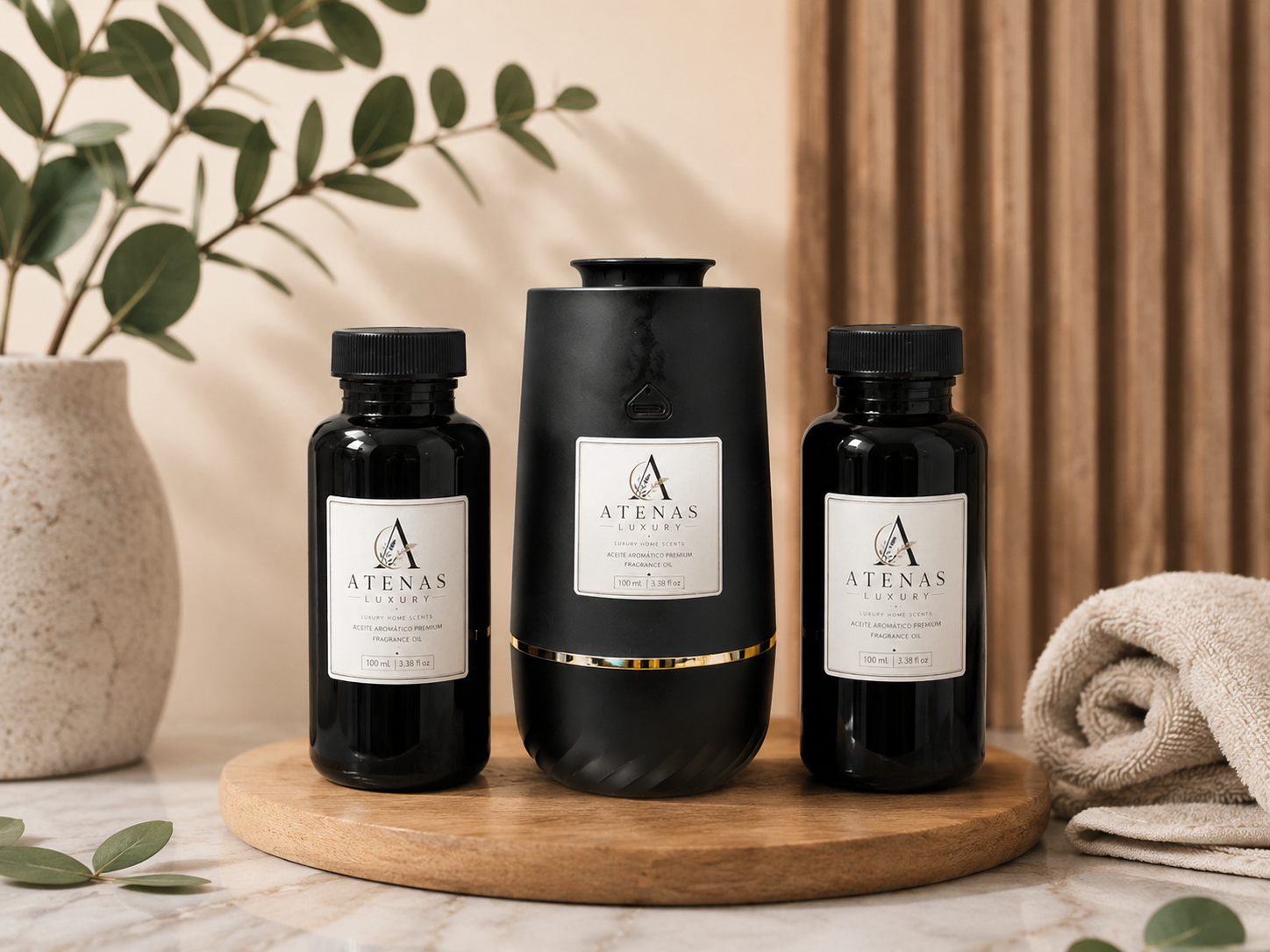 Waterless Essential Oil Diffuser for Car
