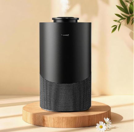 Aofmee Waterless Aroma Diffuser S2518-X — Aluminum & Fabric